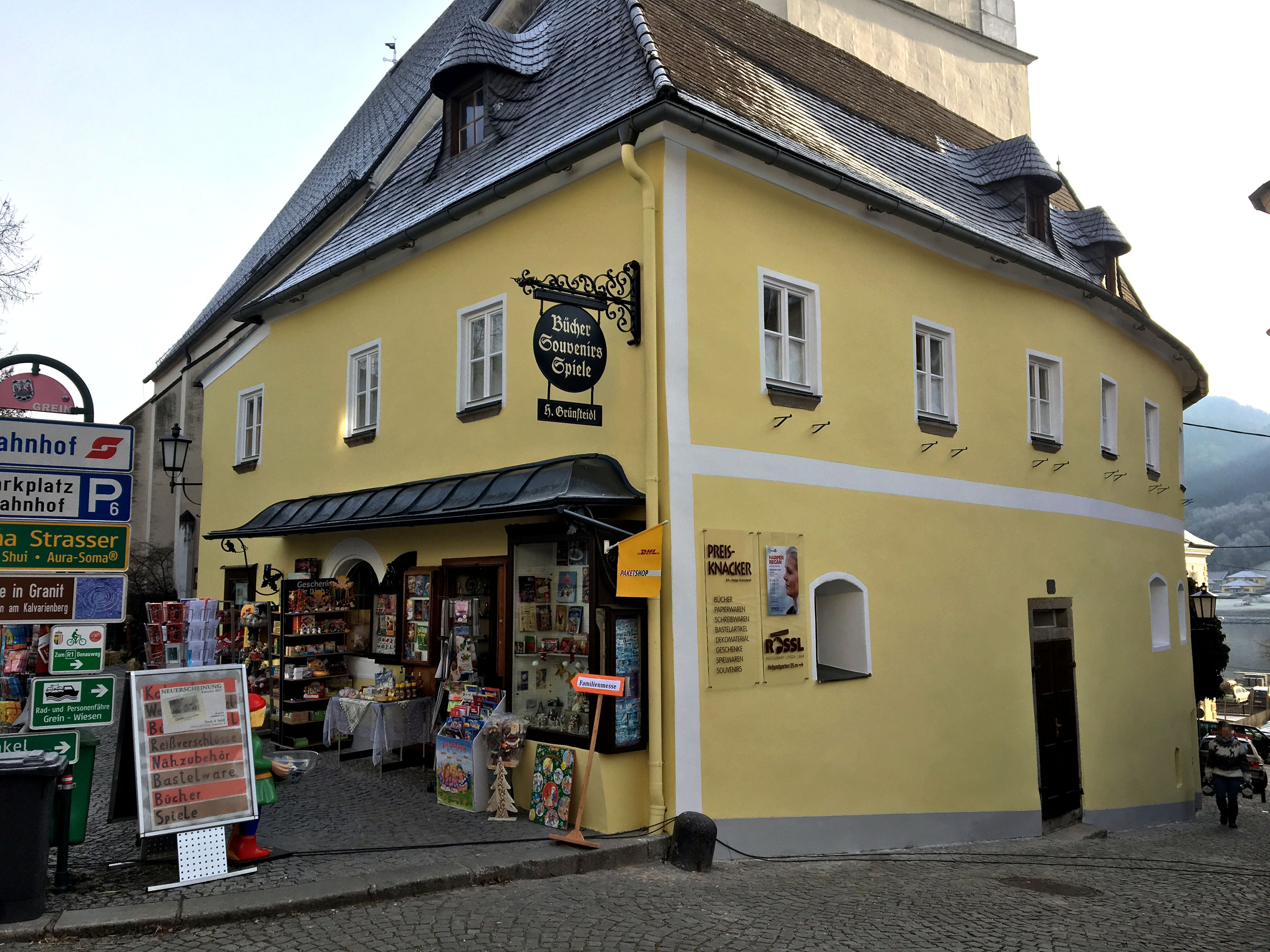 Geschäft in Grein